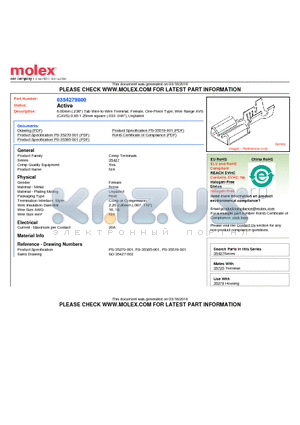 35427-9800 datasheet - 6.00mm (.236