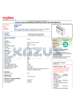 0009073059 datasheet - 3.96mm (.156