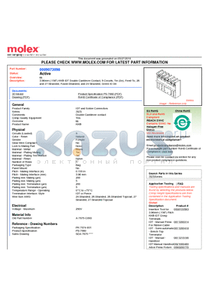 0009073098 datasheet - 3.96mm (.156