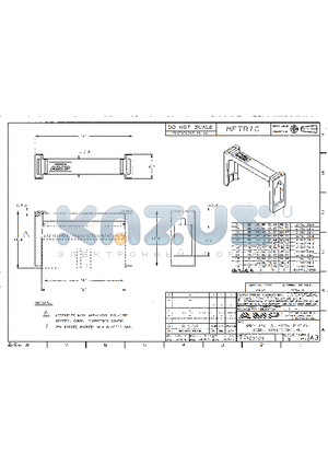 5-100103-0 datasheet - Assembled with AMP-LATCH MIL-Type Recept