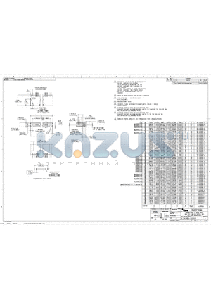 5-102202-4 datasheet - ASSEMBLY, MOD II, HEADER, SINGLE ROW, 2.54 C/L, VERTICAL, WITH 0.64 SQUARE POSTS