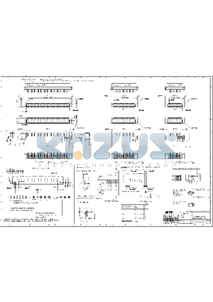 5-1393644-6 datasheet - Pin Assembly Eurocard Types B, C and short versions