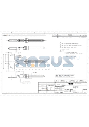 5-166053-1 datasheet - PIN CONTACT, SIZE 20 DF.