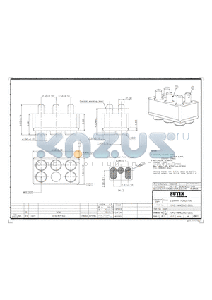 254019MA005XX00XX datasheet - 2.54mm POGO PIN