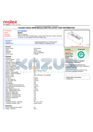 71349-2004 datasheet - 2.54mm (.100