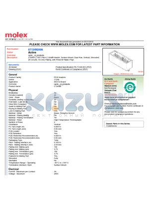 71349-2008 datasheet - 2.54mm (.100