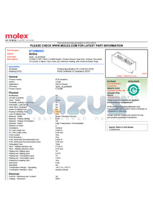 71349-2037 datasheet - 2.54mm (.100