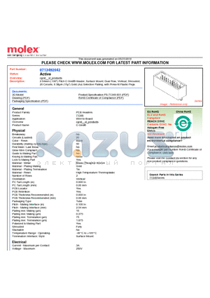 71349-2042 datasheet - 2.54mm (.100