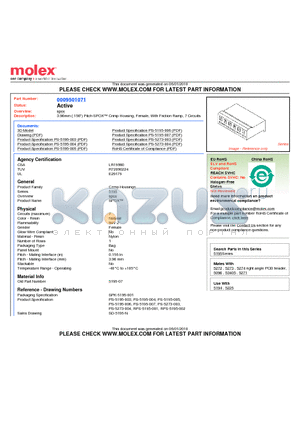 0009501071 datasheet - 3.96mm (.156