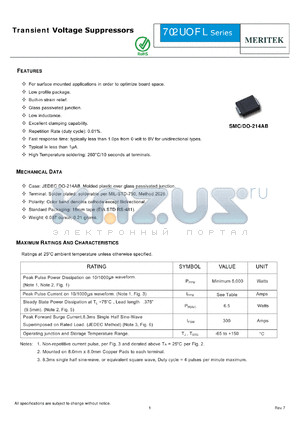 5.0SMDJ11A datasheet - Transient Voltage Suppressors