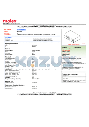 0009502062 datasheet - 3.96mm (.156