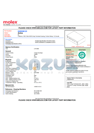 0009508123 datasheet - 3.96mm (.156