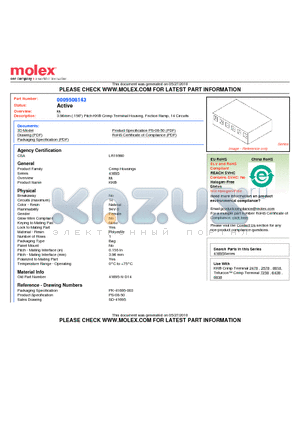 0009508143 datasheet - 3.96mm (.156