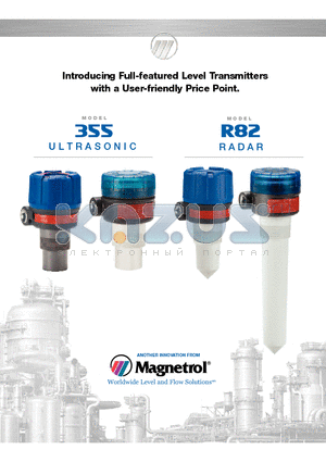 355 datasheet - Introducing Full-featured Level Transmitters with a User-friendly Price Point.