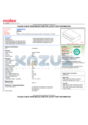 0009524134 datasheet - 3.96mm (.156