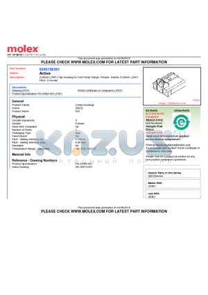 35515-0301 datasheet - 2.28mm (.090