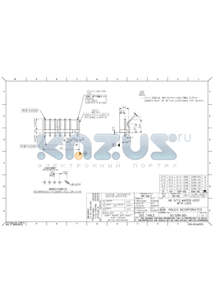 0010-31-1028 datasheet - KK 5/7.5 WAFER ASSY WITH LOCK