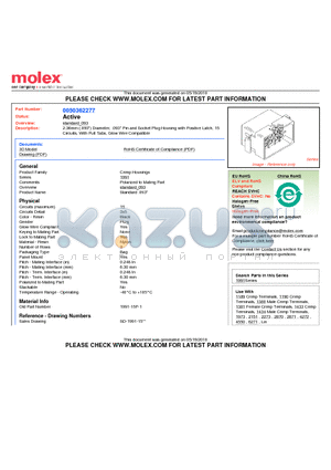 50-36-2277 datasheet - 2.36mm (.093