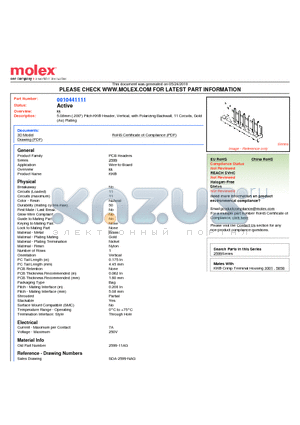 0010441111 datasheet - 5.08mm (.200