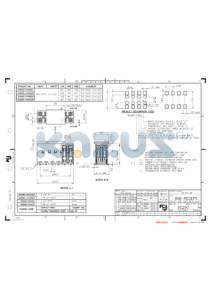 95290-YXXK datasheet - BtB RECEPT VERT DR SMT 8.5mm