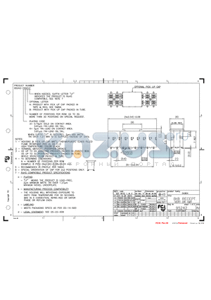 95242-3BLF datasheet - BtB RECEPT VERT DR SMT