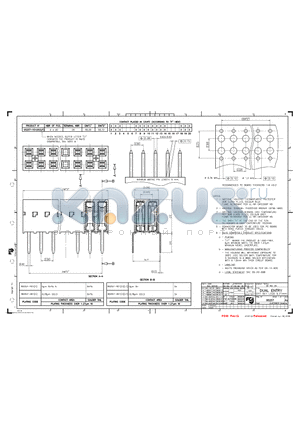 95257-Y01H datasheet - DUAL ENTRY OFF SET LEGS 5.71mm