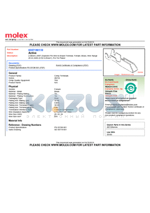 35716-0110 datasheet - 2.36mm (.093