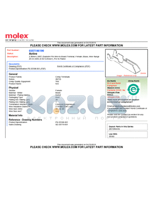 35716-0190 datasheet - 2.36mm (.093