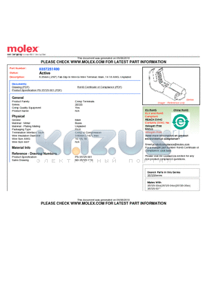 35725-1400 datasheet - 6.35mm (.250