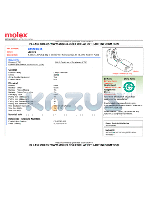 35725-1410 datasheet - 6.35mm (.250