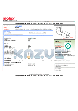 35725-2010 datasheet - 6.35mm (.250