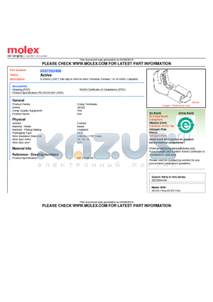 35725-3400 datasheet - 6.35mm (.250