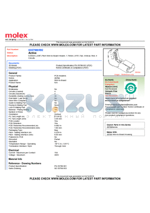 357980492 datasheet - 6.00mm (.236