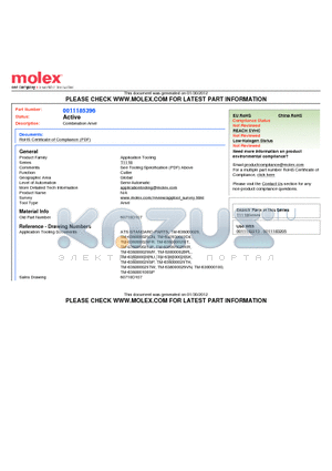 0011-18-5396 datasheet - Combination Anvil