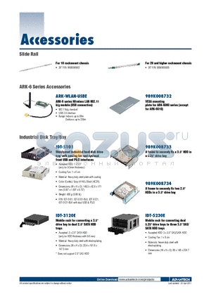 9680006905 datasheet - Slide Rail