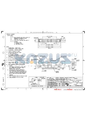 71918-226LF datasheet - SHR.EL.HEADER STR DR TMT