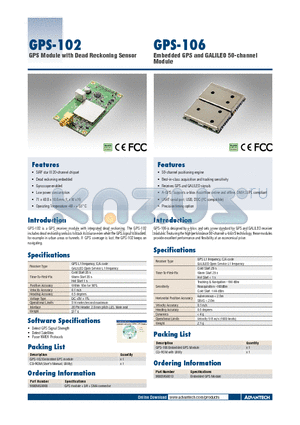 968EMG0008 datasheet - GPS Module with Dead Reckoning Sensor