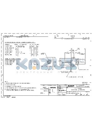 259012-1 datasheet - 2.5mm BAYONET BOARD MOUNT LED (STANDARD)