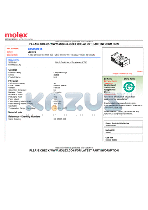 35896-2010 datasheet - 1.02/2.28mm (.040/.090