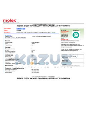 35955-0220 datasheet - 6.35mm (.250