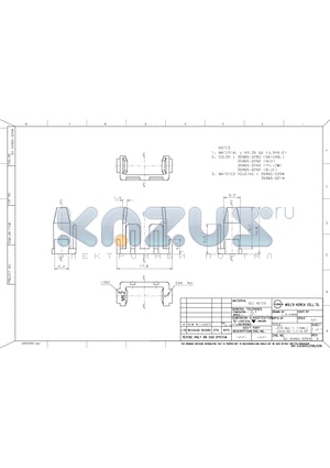 35965-0292 datasheet - .070 MULTI FEMALE HOUSING T.P.A-2P