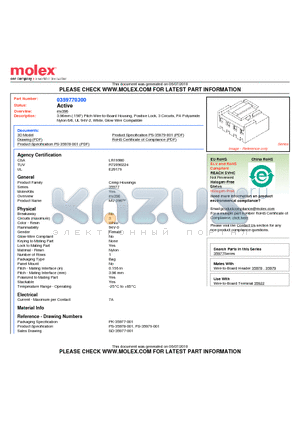 35977-0300 datasheet - 3.96mm (.156