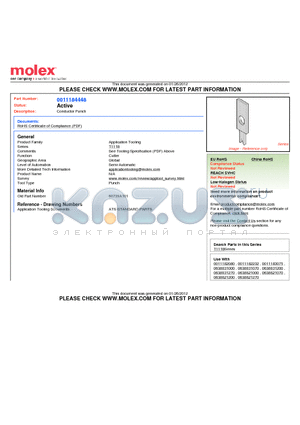 001118-4448 datasheet - Conductor Punch