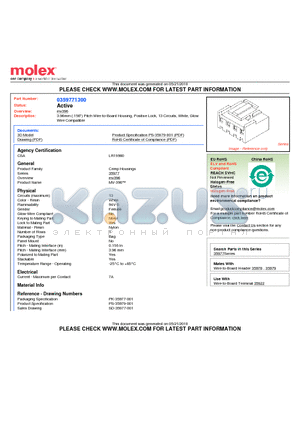 359771300 datasheet - 3.96mm (.156