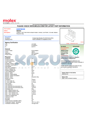 35978-0330 datasheet - 3.96mm (.156