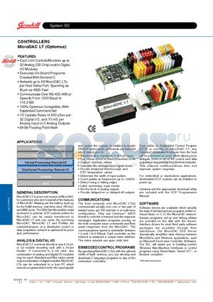 72-UMM-H datasheet - CONTROLLERS MicroDAC LT (Optomux)