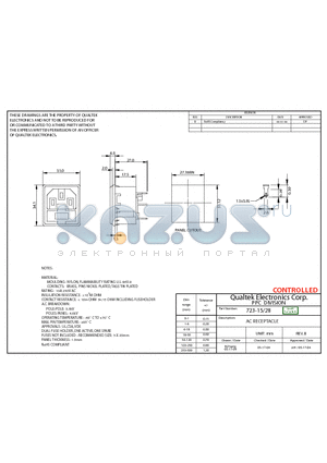 723-15-28 datasheet - AC RECEPTACLE