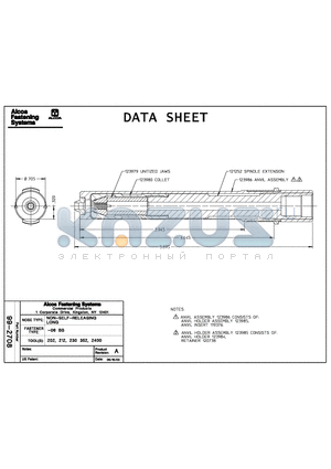 99-2708 datasheet - NON-SELF-RELEASING LONG