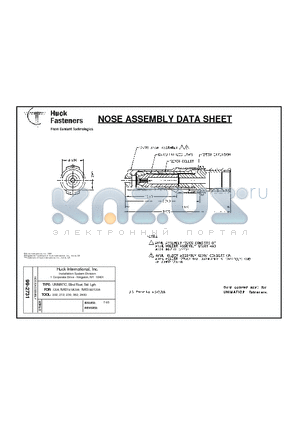 99-2731 datasheet - UNIMATIC, Blind Rivet, Std. Lgth