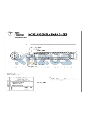 99-3311F datasheet - Blind Rivet, Long Lgth.